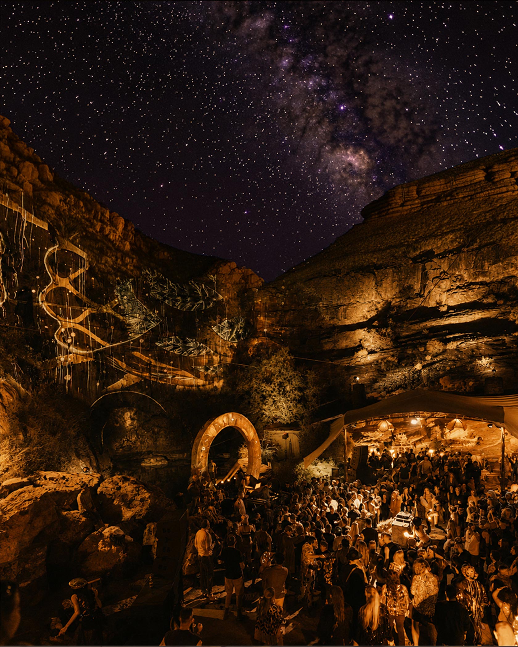 The canyon at ORAH